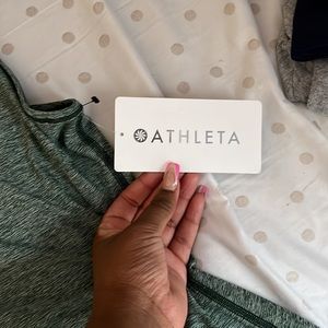 athelta green tank
